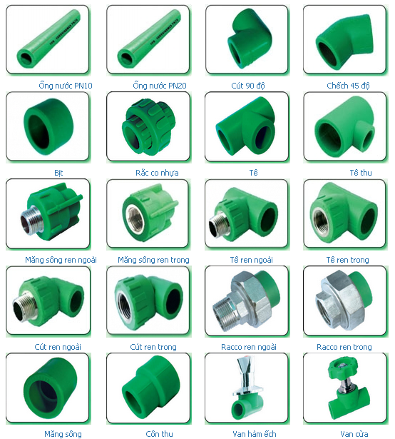 Phân biệt cơ bản về một số loại ống nhựa đệ nhất phần 2